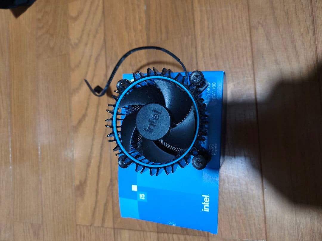 Intel Core i5-12400f + CPUクーラーセット