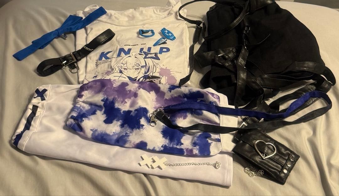 ホロライブ　天音かなた　地雷衣装　コスプレ　衣装