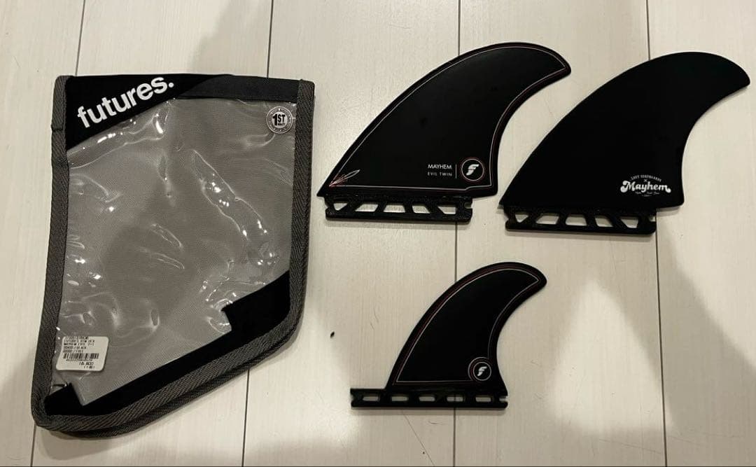 RTM HEX MAYHEM EVIL 2+1 フィンセットフューチャーフィン