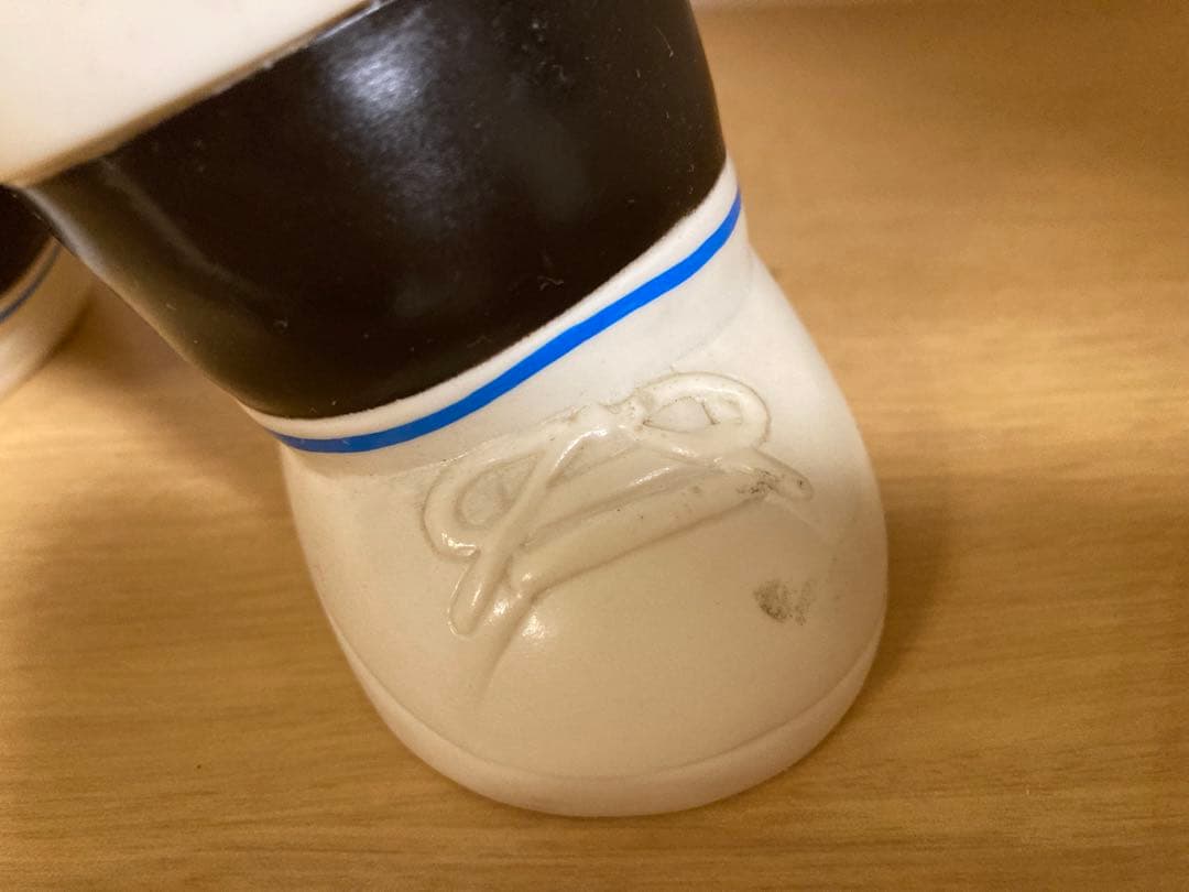 たくぎん たくちゃん貯金箱　ソフビフィギュア　レトロ　当時物