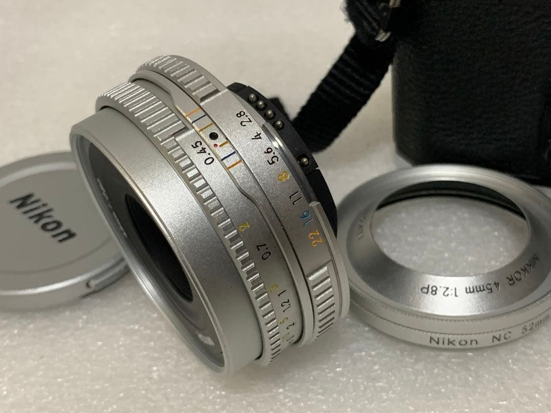 フィルムカメラ NIKON FM3A NIKKOR 1:2.8 45mm P