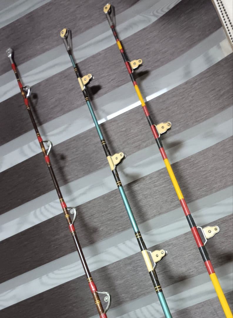 オリムピック トローリングロッドまとめて3本　メンテナンス済