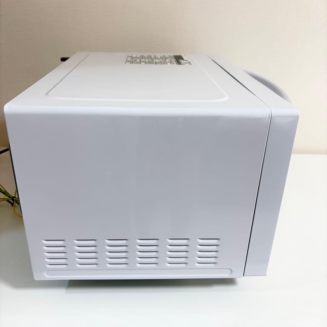 25年製 TOSHIBA 東芝 電子レンジ 17L 縦開き 単機能 フラット 白