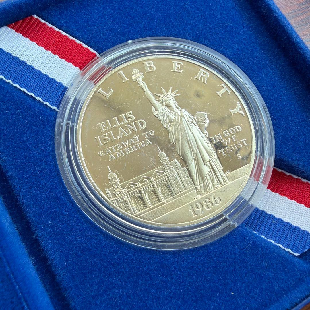 1986年 エリス島 自由の女神 