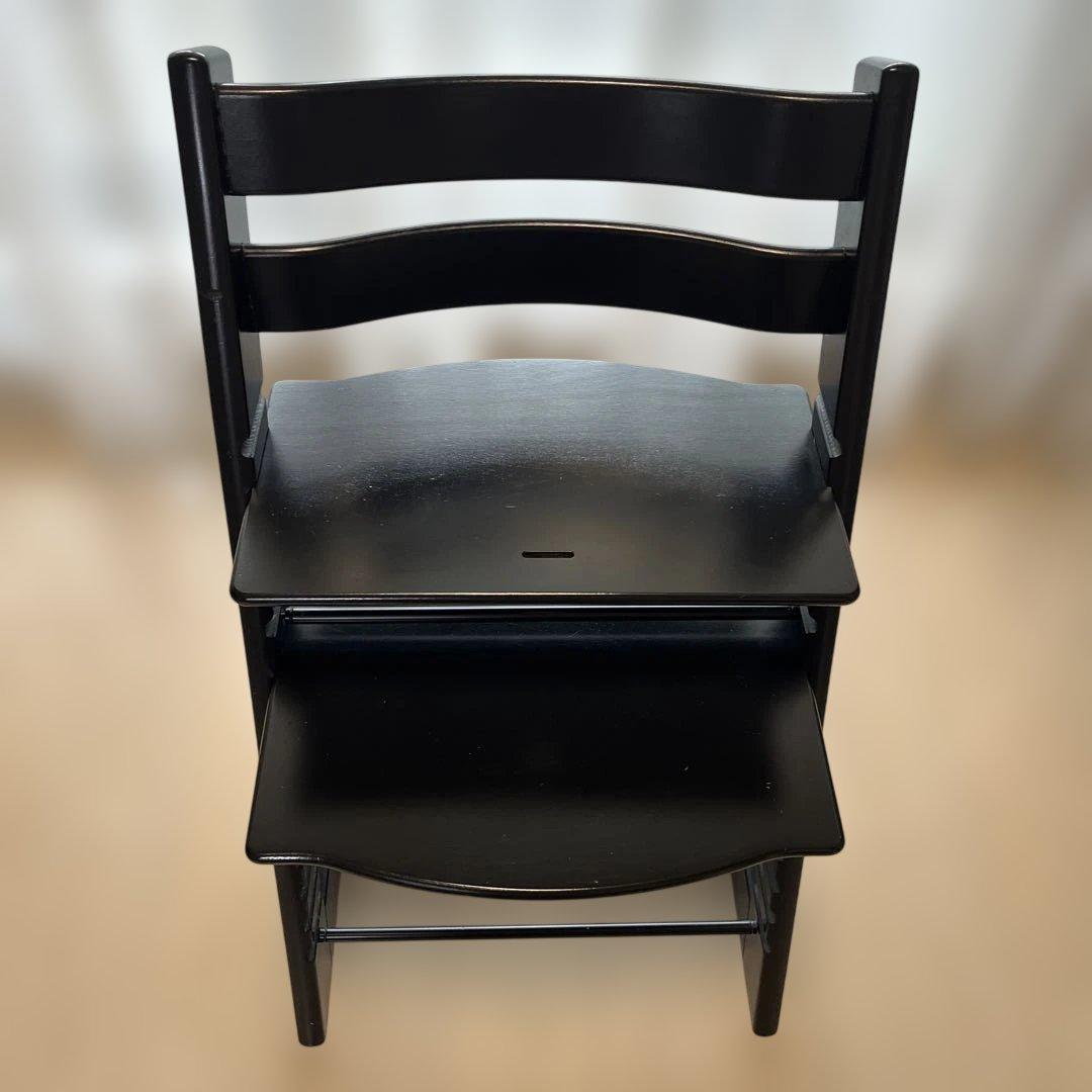 専用★ストッケ　トリップトラップ　チェア　ブラック　レンチ付き　取扱説明書