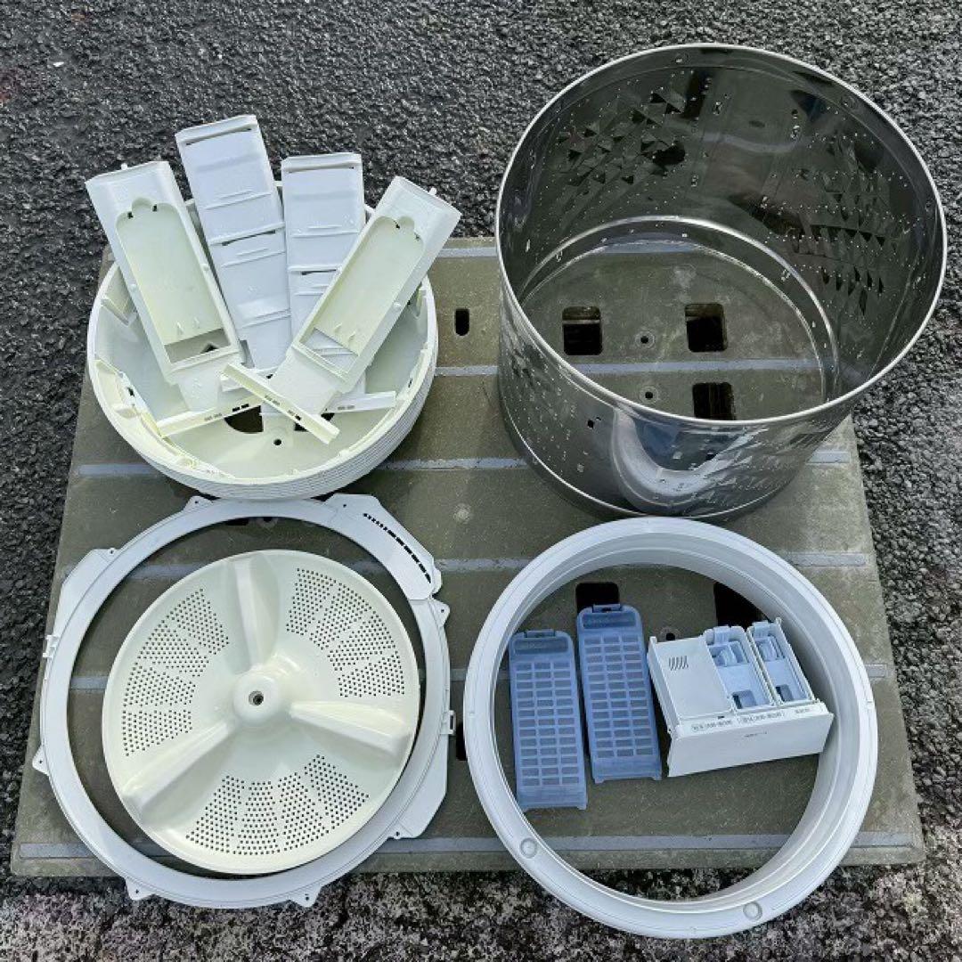 東京23区配送無料　パナソニック　縦型洗濯機　NA-FA100H 分解清掃済み