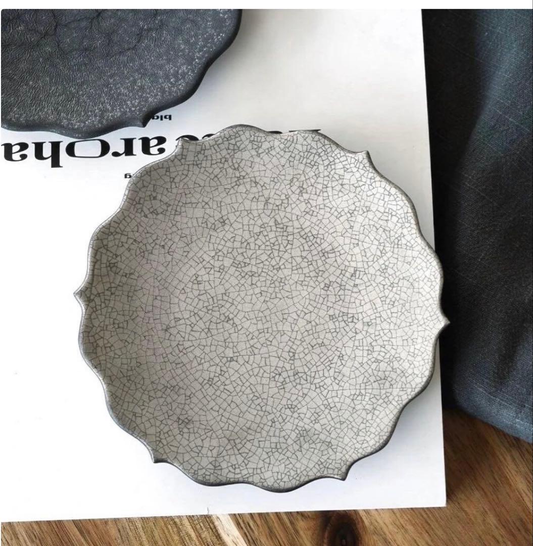 新品未使用！【ペトルギアンプレート［萩焼］】3枚セット 取り皿 小皿 中皿