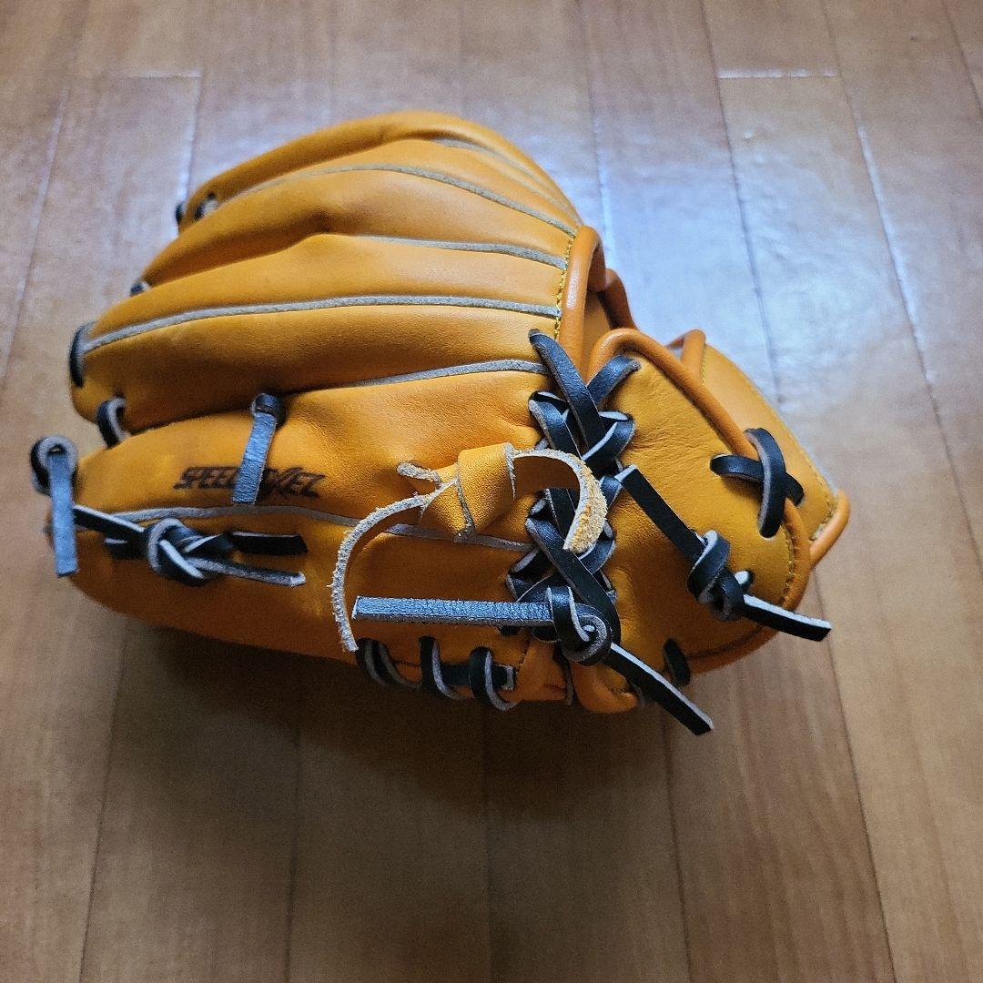 ASICS 軟式グラブ GOLD STAGE 内野手用 右投げ 型崩れなし