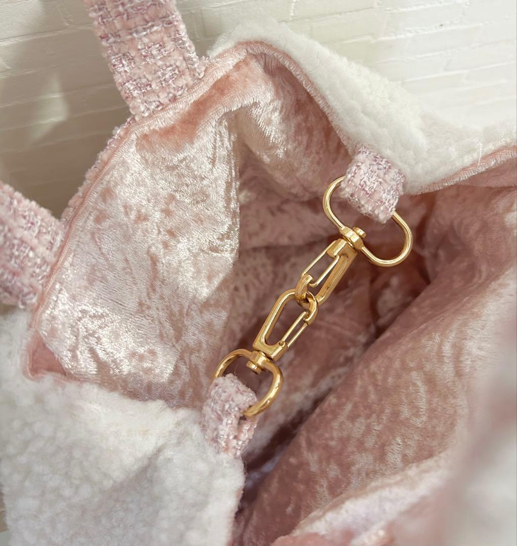 あ*こ様 コヤンイサムチョン ルミちゃん ウサギ耳 ファートートバッグ