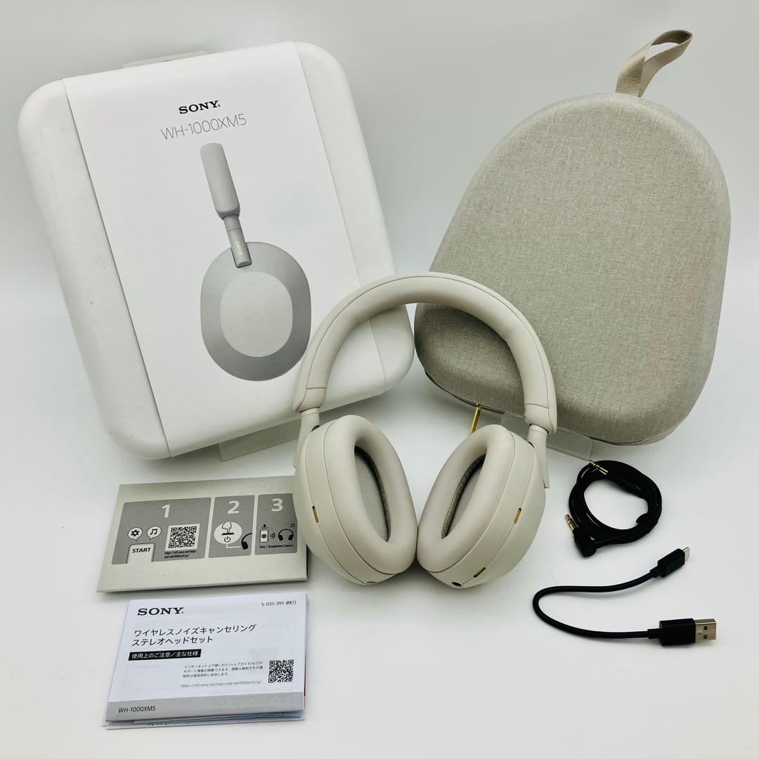 ソニー SONY WH-1000XM5 S プラチナシルバー