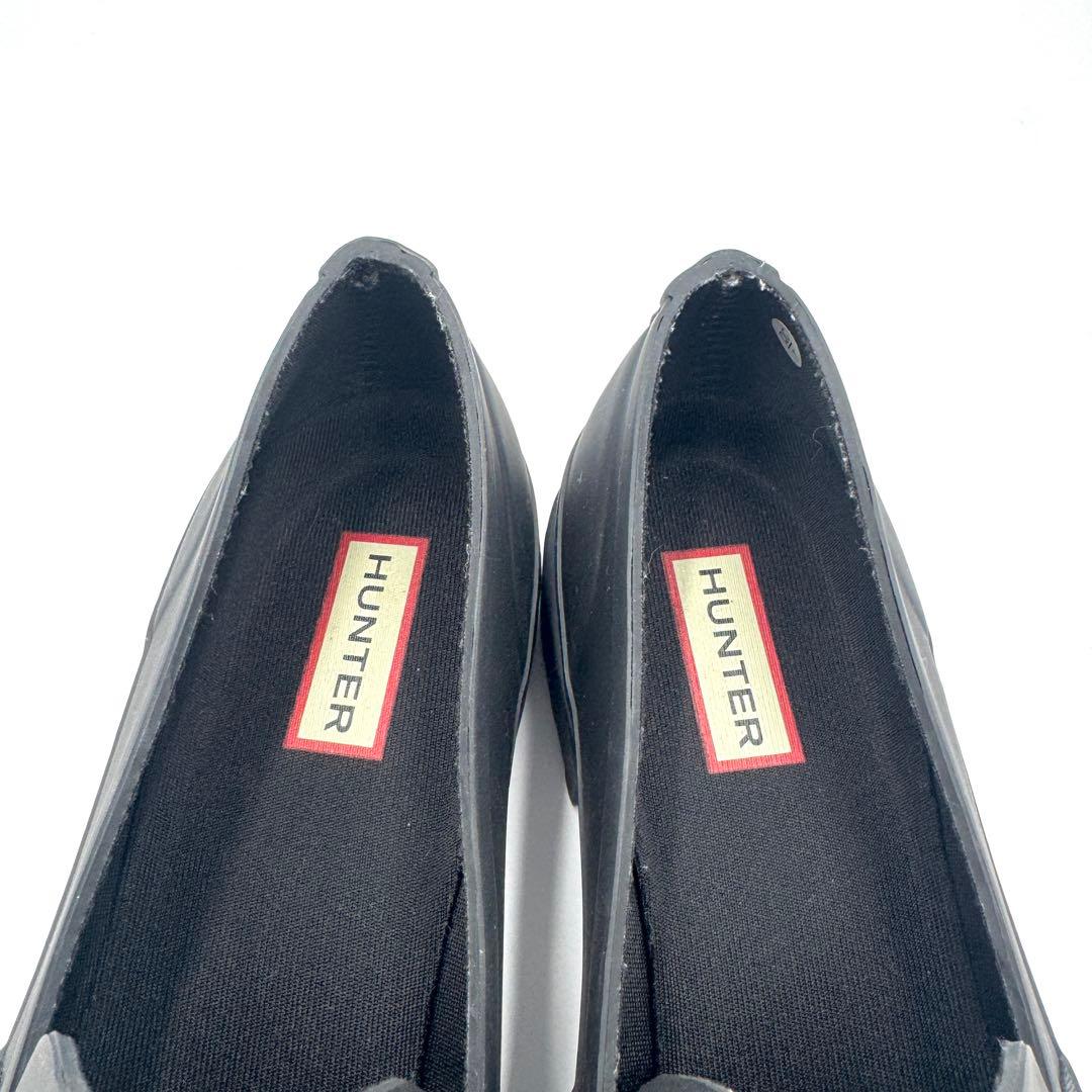 極美品 HUNTER REFAIND BOW PENNY LOAFER 24cm