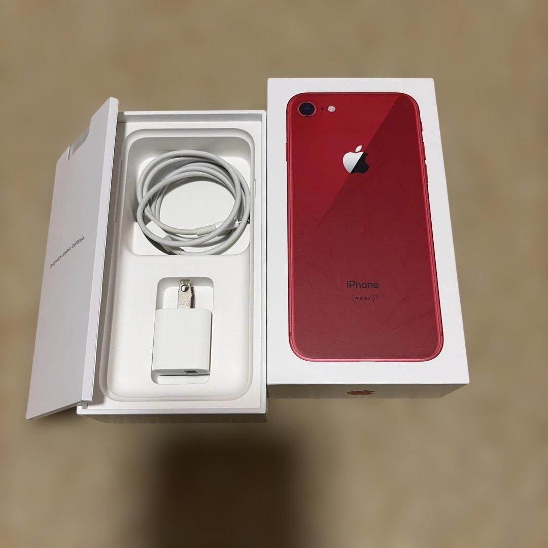 Apple iPhone8 red 64GB 美品