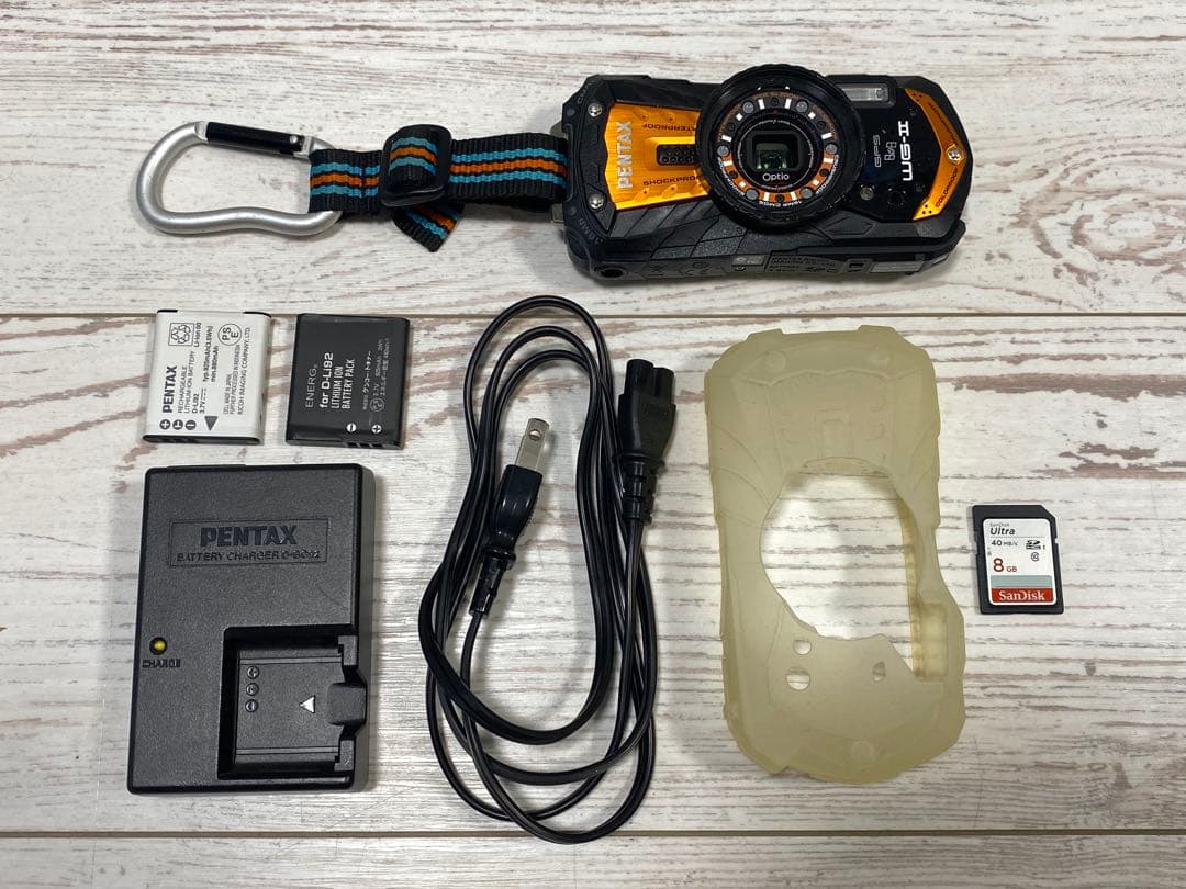PENTAX Optio WG-2 コンパクトデジタルカメラ　防水カメラ