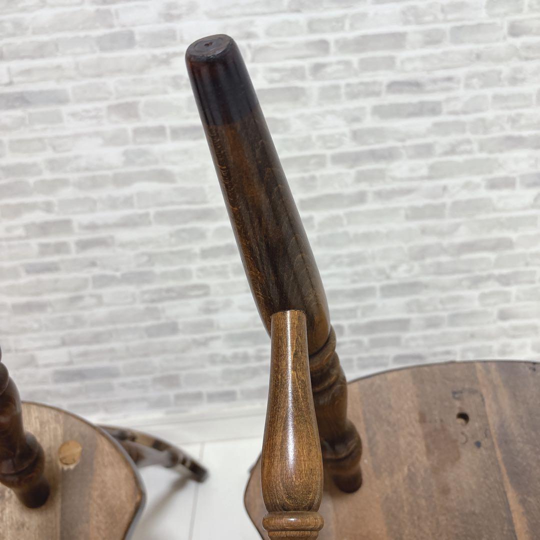 飛騨家具【キツツキ】 ウィンザーチェア ダイニングチェア2脚