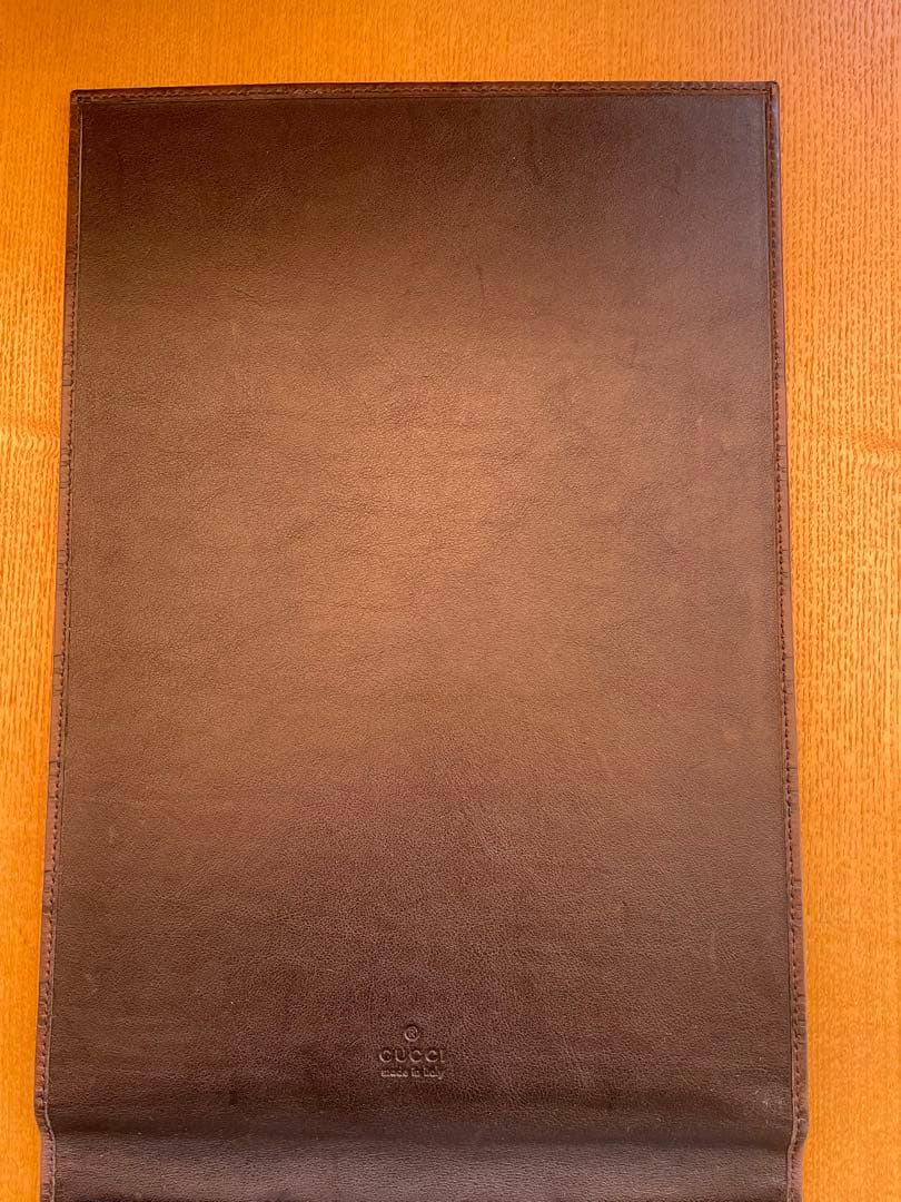 値下げ❣️超レア❣️gucci グッチ シマ　A4サイズ大判ノートカバー❣️