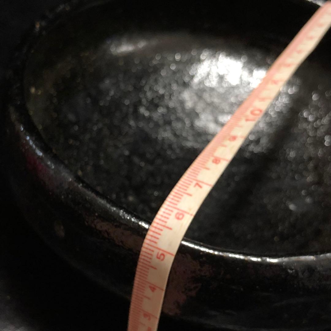 美しい古美術◆蔵から黒楽の夏茶碗の抹茶茶碗が出て来ました。