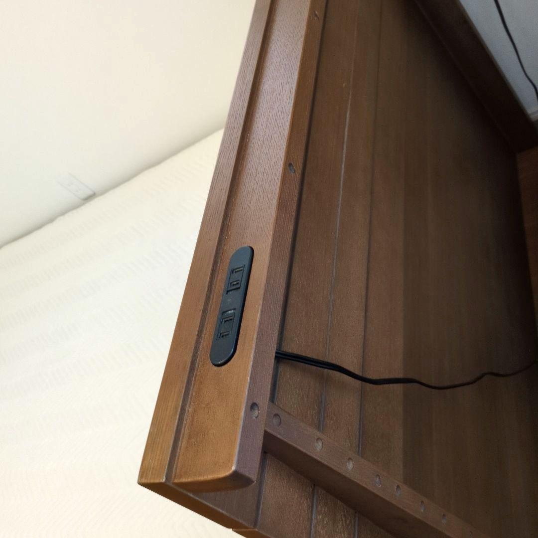 美品　マットレス(ニトリ)　ベッドフレーム　ベッドマット3点セット