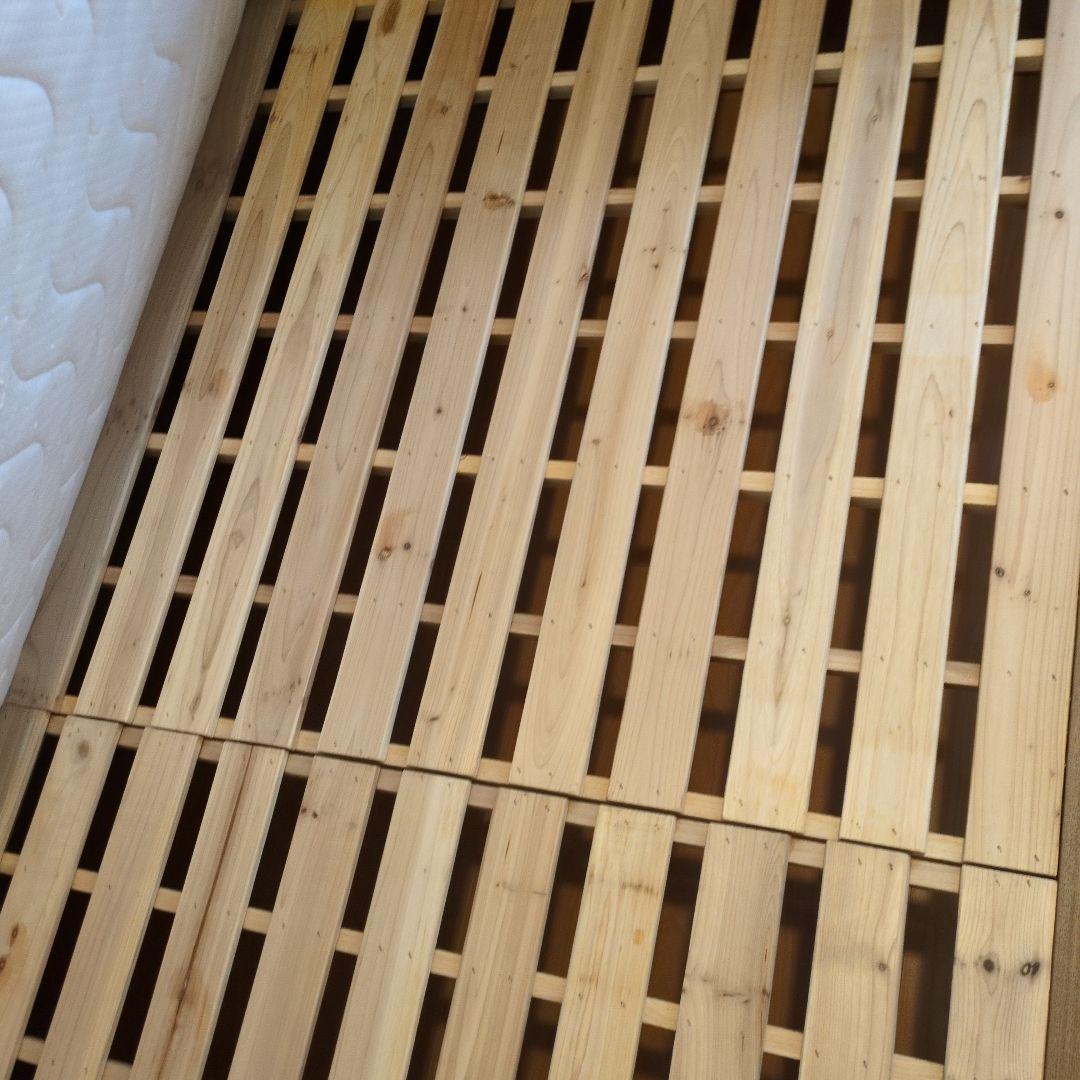 美品　マットレス(ニトリ)　ベッドフレーム　ベッドマット3点セット