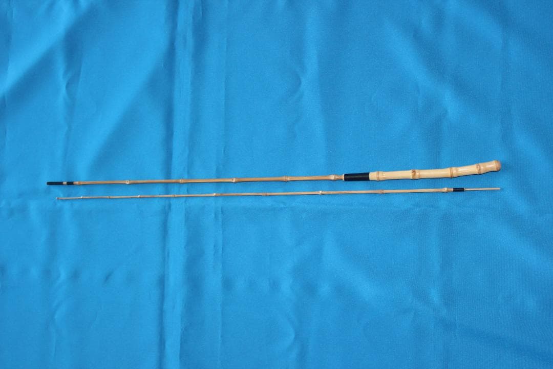 ＲNO18和竿　布袋竹タナゴ竿 半製品　後は色塗りだけで完成