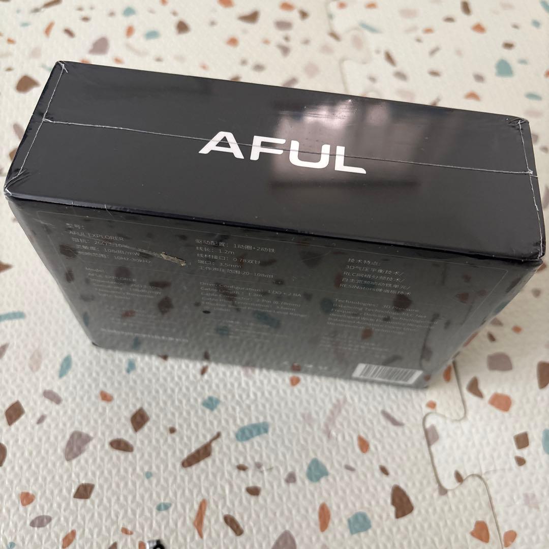 aful explorer 新品 未開封　有線イヤホン　1DD 2BA