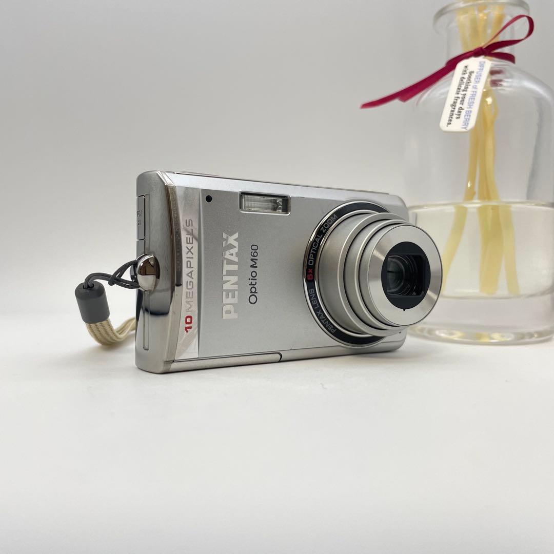 動作確認済✨PENTAX Optio M60✨スマホ転送OK コンデジ 可愛い♪