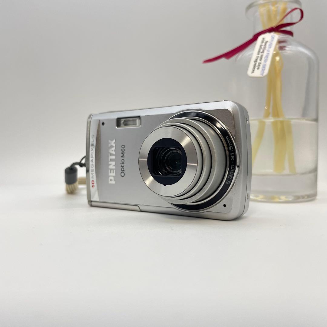 動作確認済✨PENTAX Optio M60✨スマホ転送OK コンデジ 可愛い♪