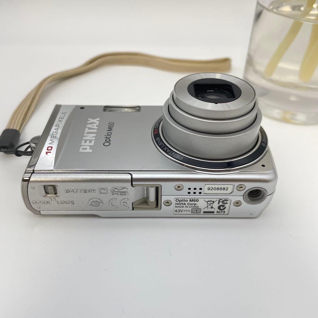 動作確認済✨PENTAX Optio M60✨スマホ転送OK コンデジ 可愛い♪