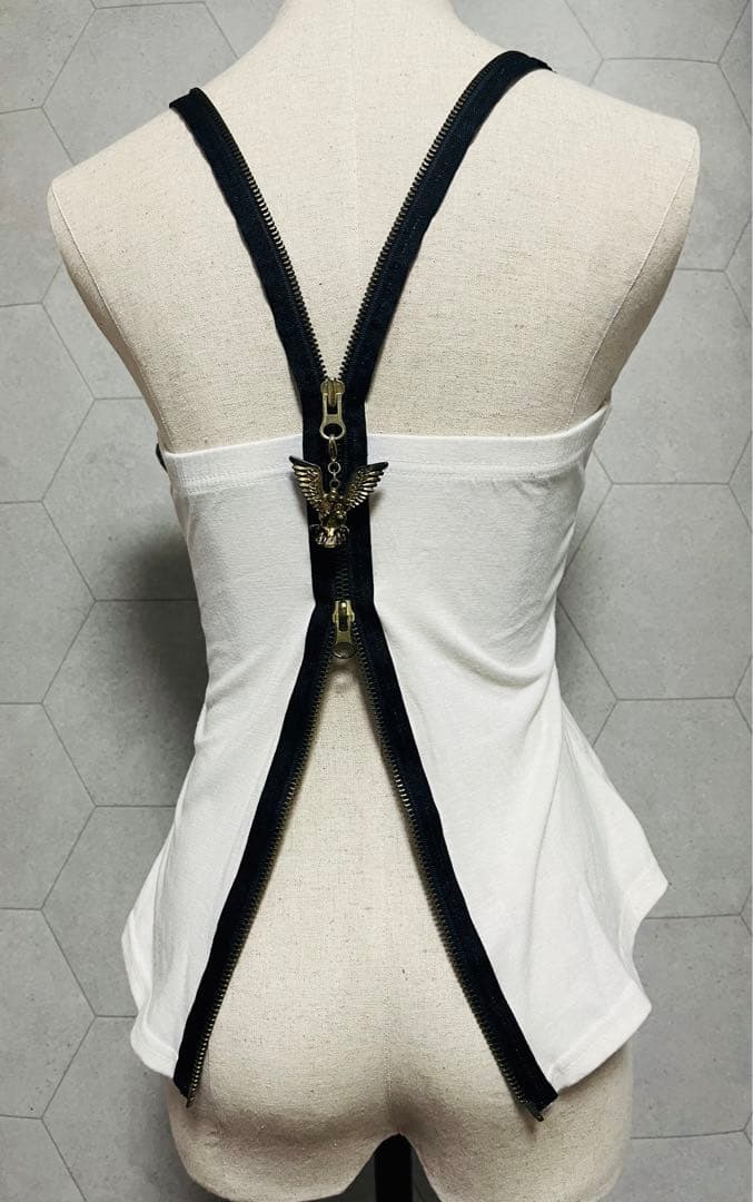 【正規品】 元祖 d.i.a バックジッパーキャミソール 平成 ギャル y2k