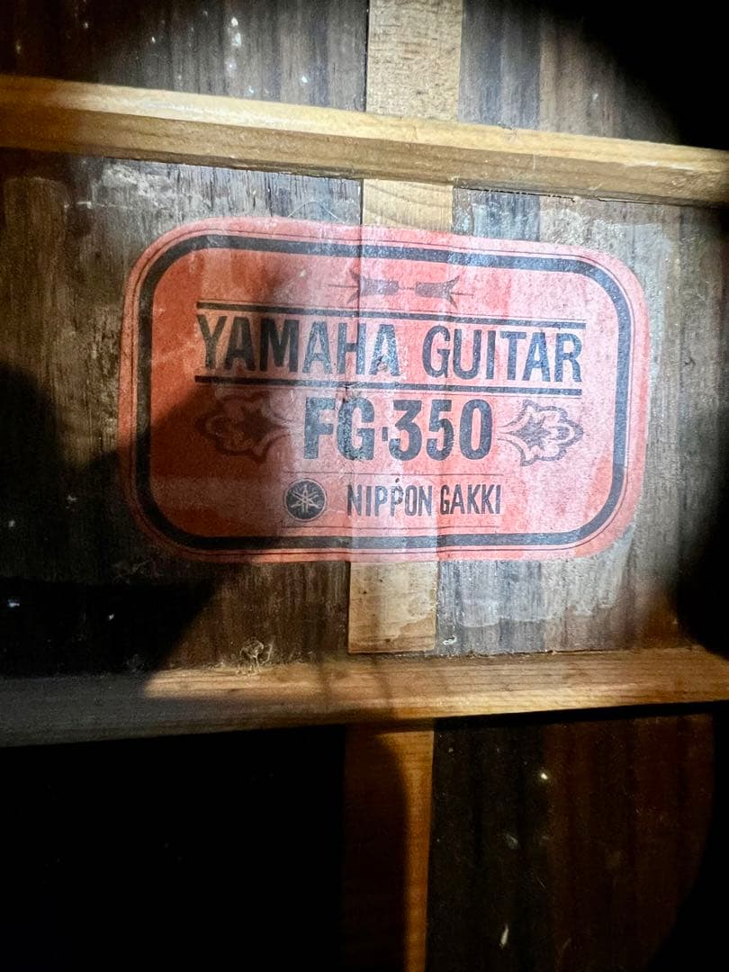 d*4様 Yamaha FG-350 アコースティックギター
