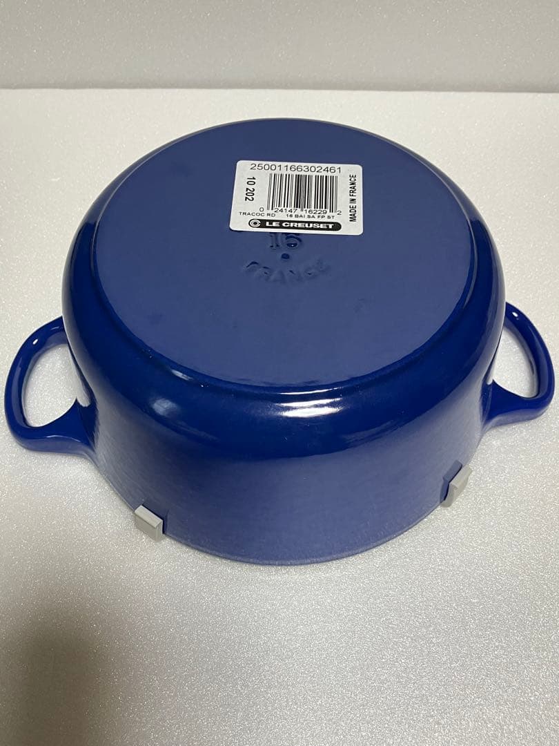 新品未使用✨LE CREUSET　ココット コバルトブルー　16cm