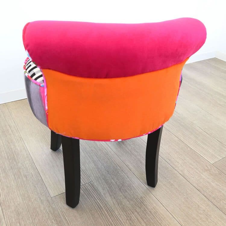 カラフルパッチワークスツール