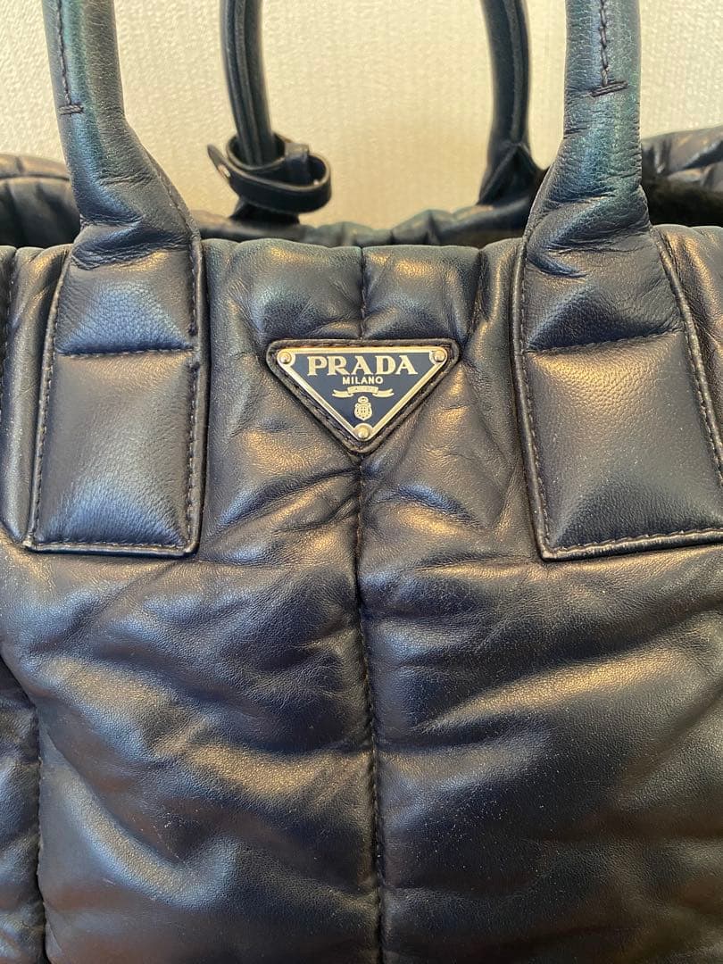 PRADA ナッパボンバー ※ストラップ欠品 BN2646 ナッパレザー
