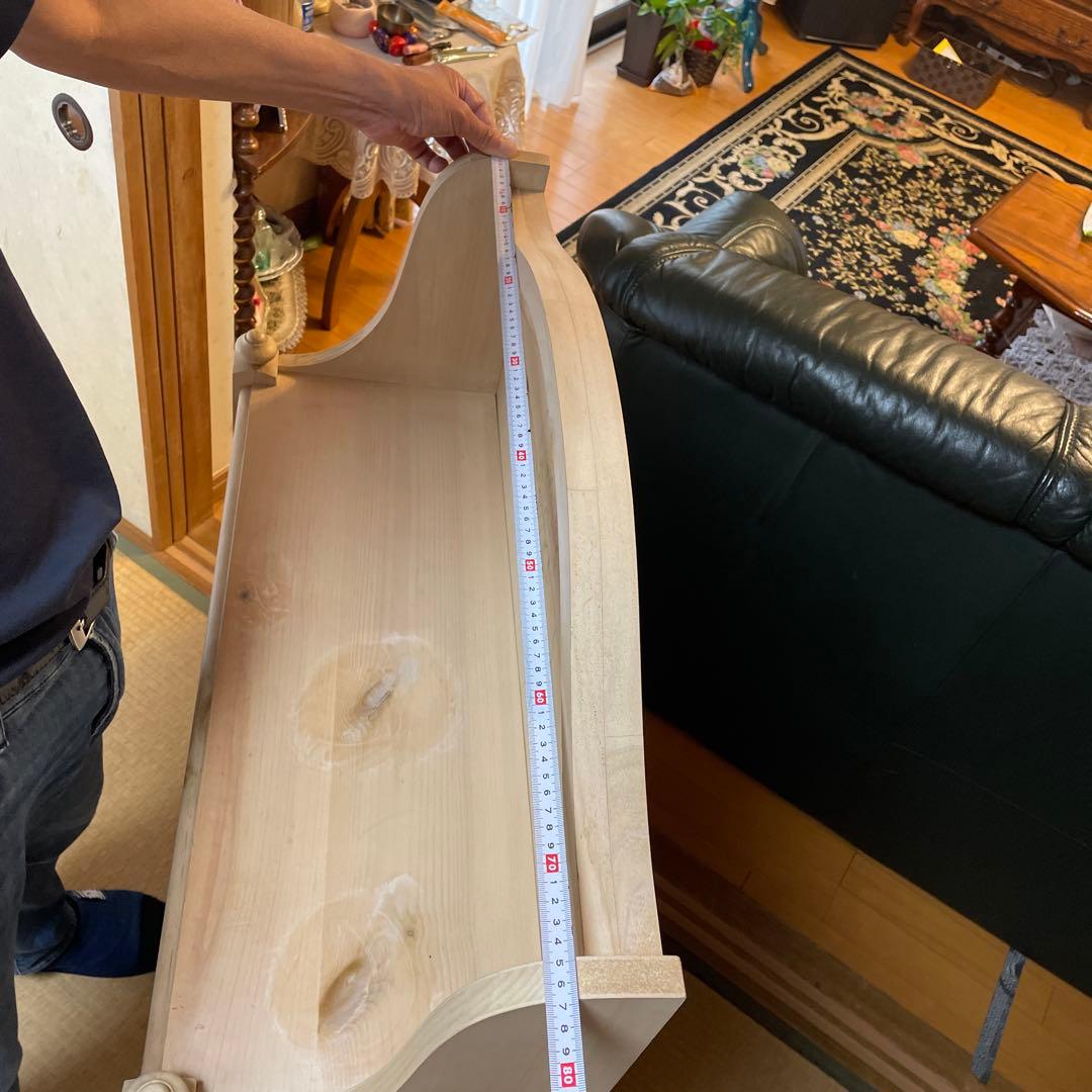 Thomasvill 大塚家具　ラック 本棚　薔薇柄