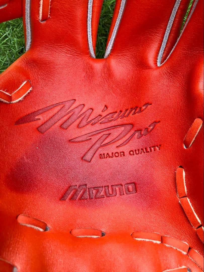 HAGA 新品 ミズノプロ　グローブ　日本製　硬式　フィンガーコアテクノロジー