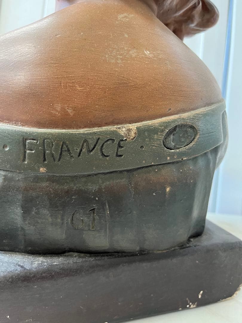 フランス　本を読む少女　アンティーク　置物　オブジェ　ビンテージ　骨董コレクター