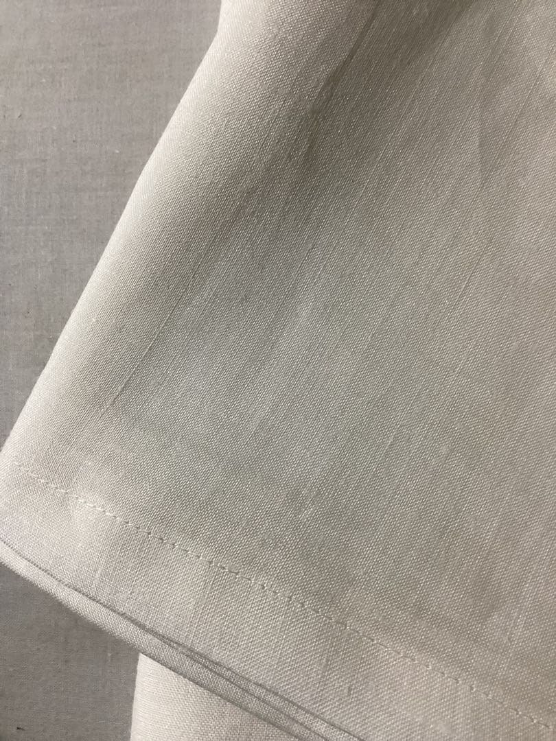 近江麻ラミー高級ワイシャツ生地シーツ 2枚