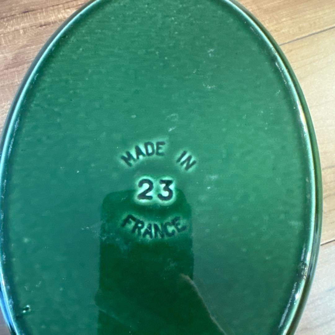 staub ストウブ　ピコ　ココットオーバル　23cm バジルグリーン