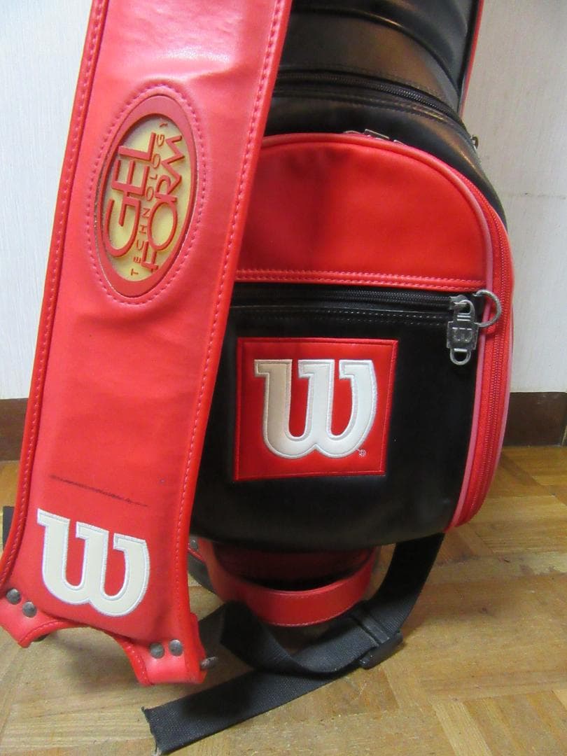 ★激レア コレクション★ウイルソン★FatShaft★3点式バック★レッド★