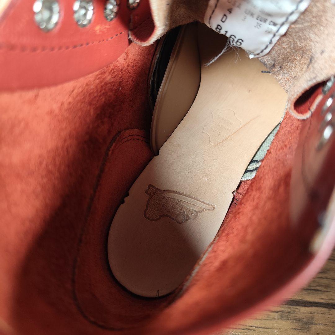 レッドウィング 復刻犬タグ 8166 アイリッシュセッター 赤茶 オロラセット