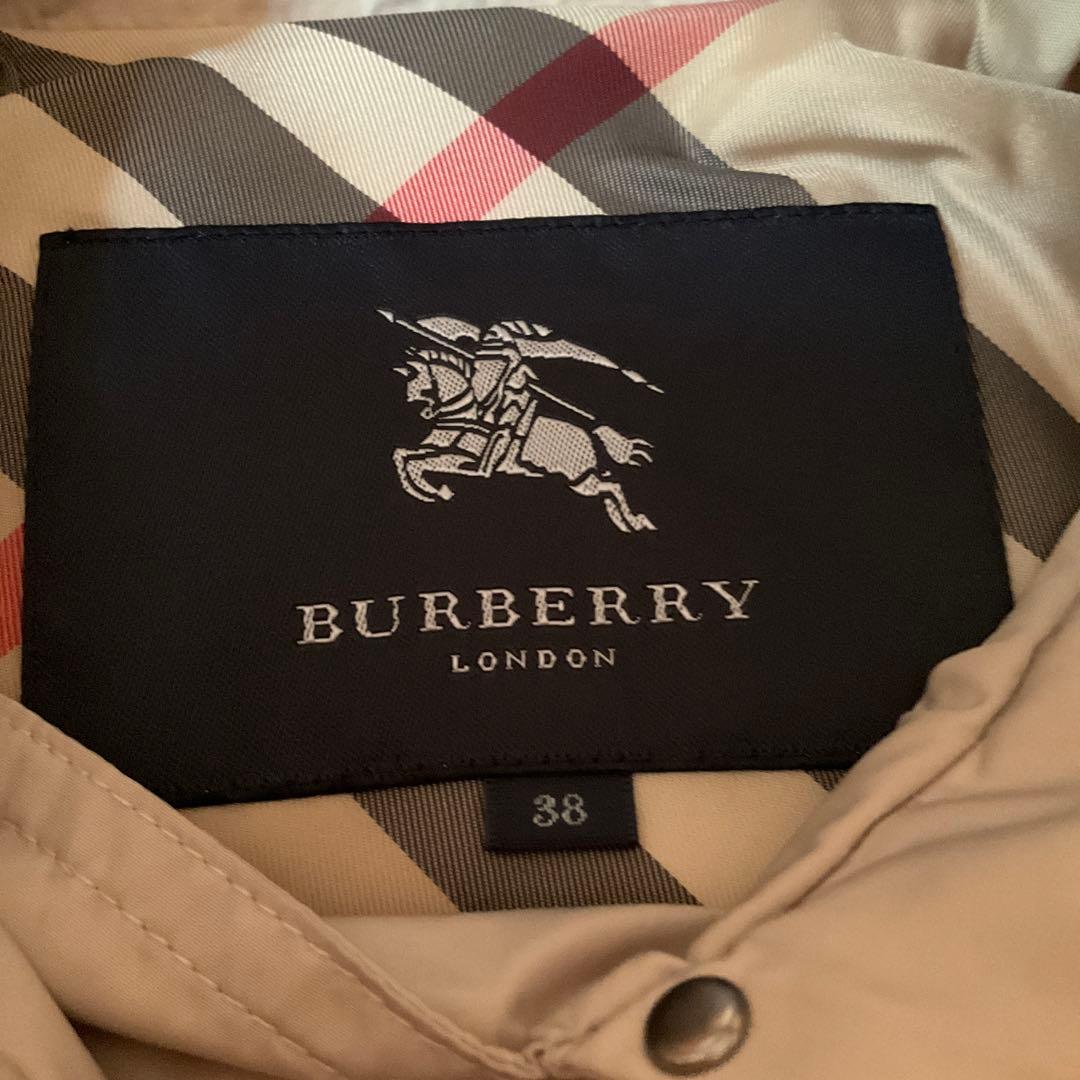 極美品BURBERRY LONDONベージュ ポンチョ 38