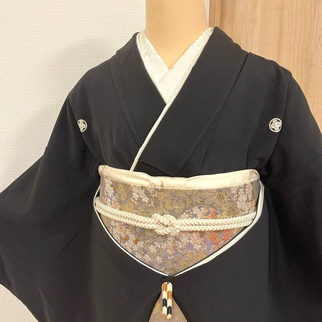 黒留袖・袋帯セット　sTM24050716