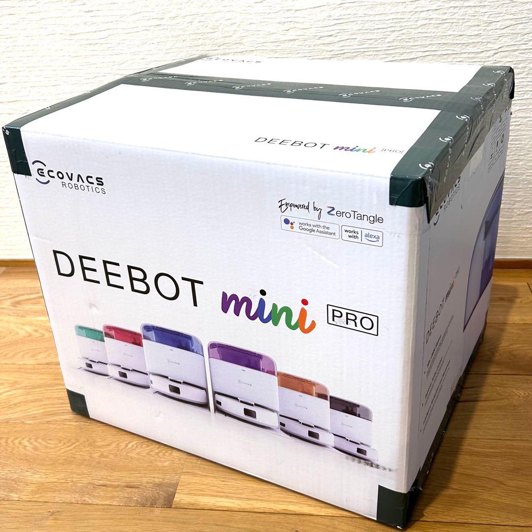 【新品未開封】エコバックス DEEBOT mini ロボット掃除機 水拭き両用