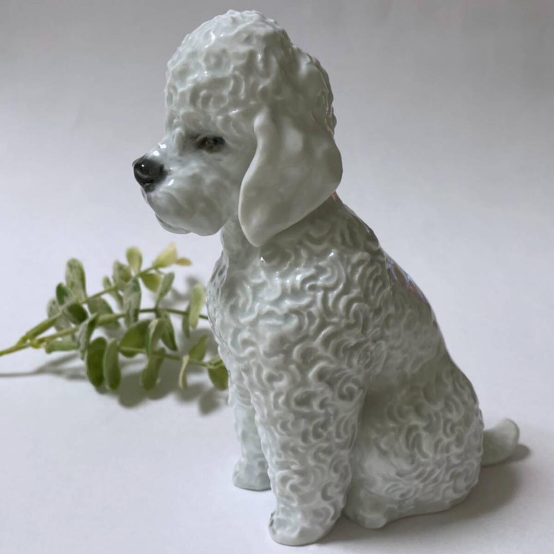 ローゼンタール プードル 犬 フィギュリン ドイツ製