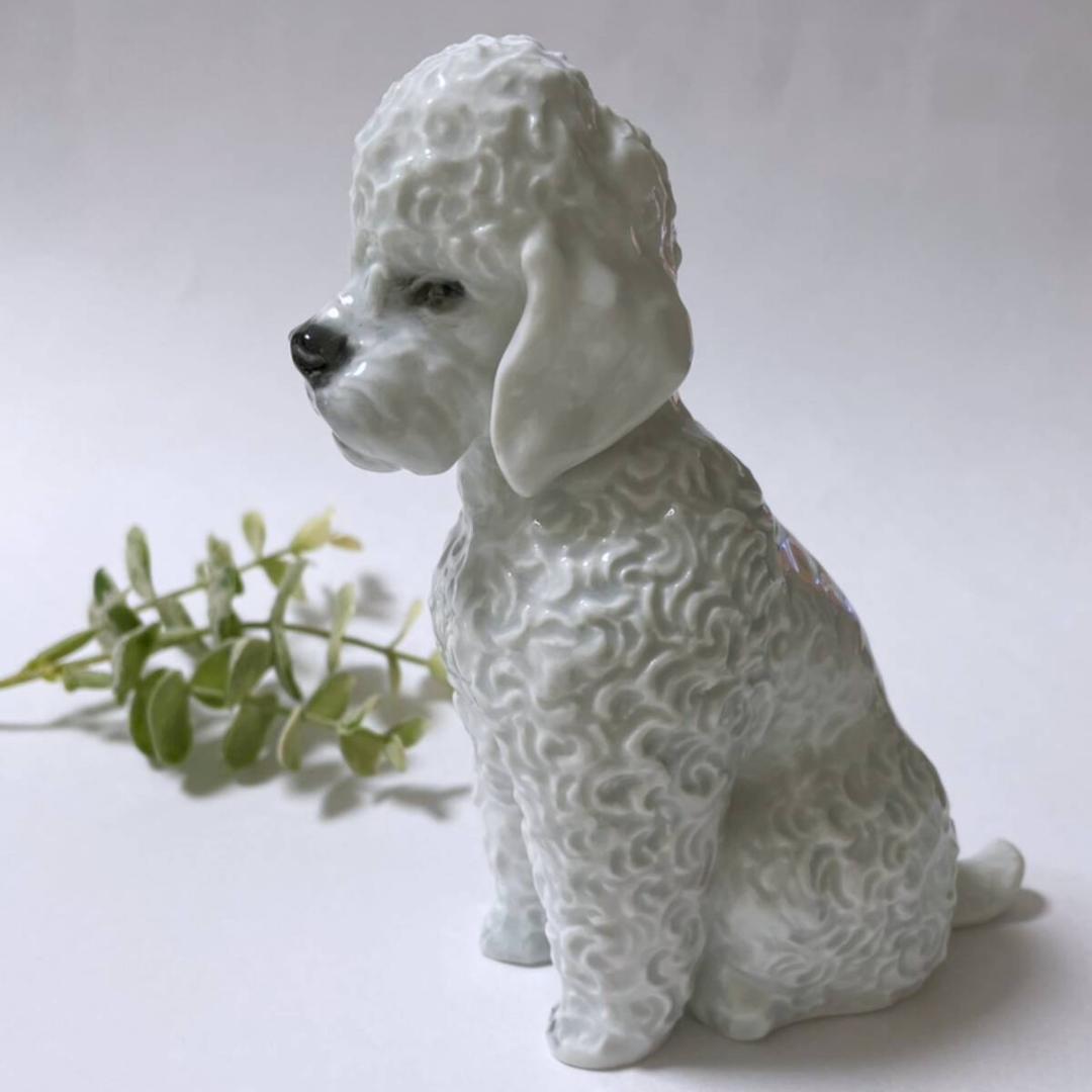 ローゼンタール プードル 犬 フィギュリン ドイツ製
