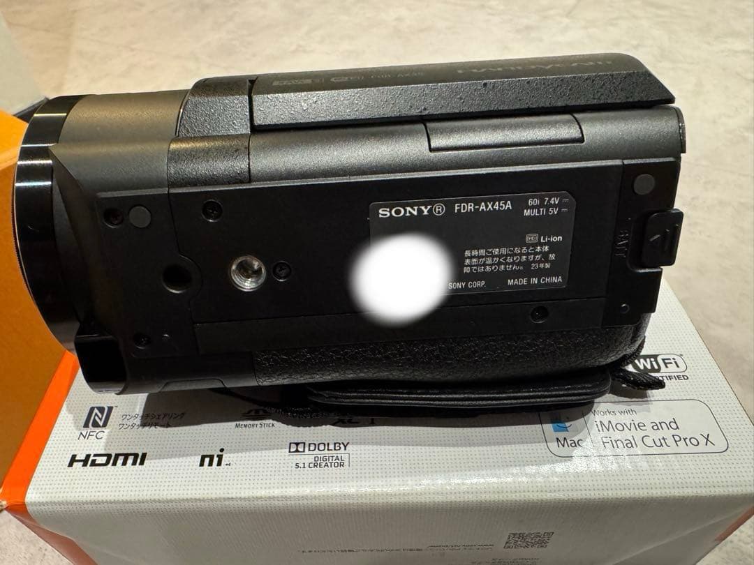 SONY デジタルビデオカメラFDR-AX45A