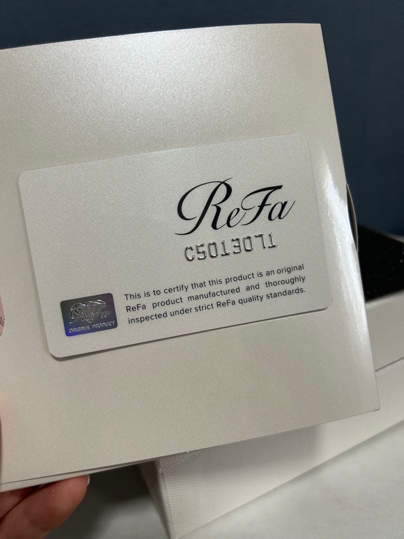 新品未使用 リファカラット ギャランティカード付