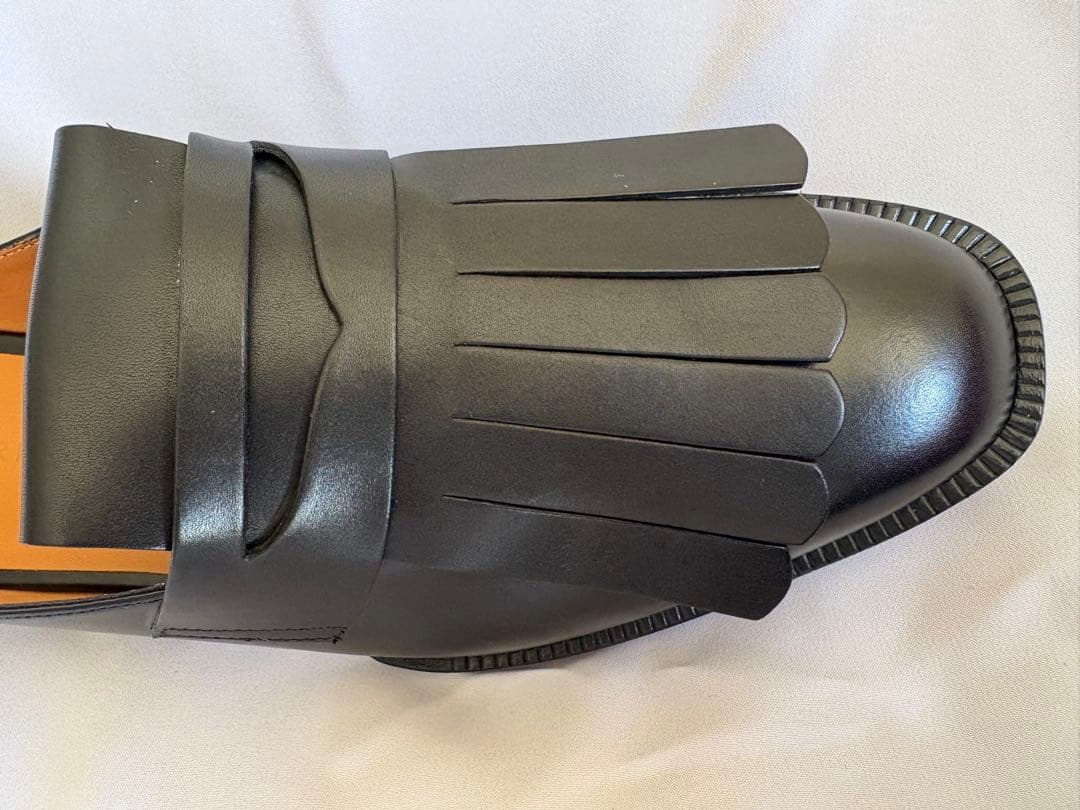 【新品/定価8万】クレジュリー レザー ミュール サンダル 38 (24cm)