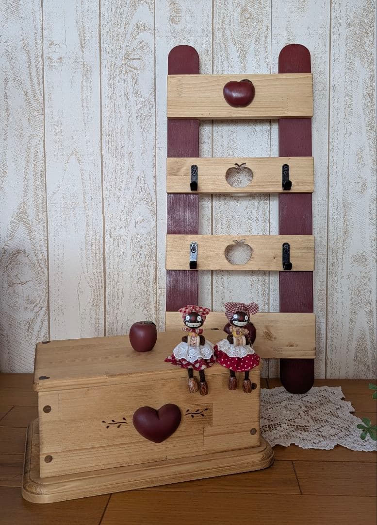 むーみんページ.*♡ハンドメイド♬*°木製キャニスター大サイズ❤