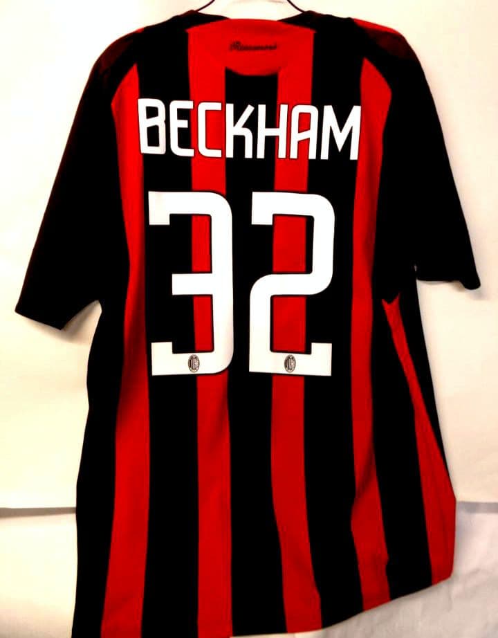 ★ベッカム＃32★ACミラン2008-2009 ユニフォーム Lサイズ
