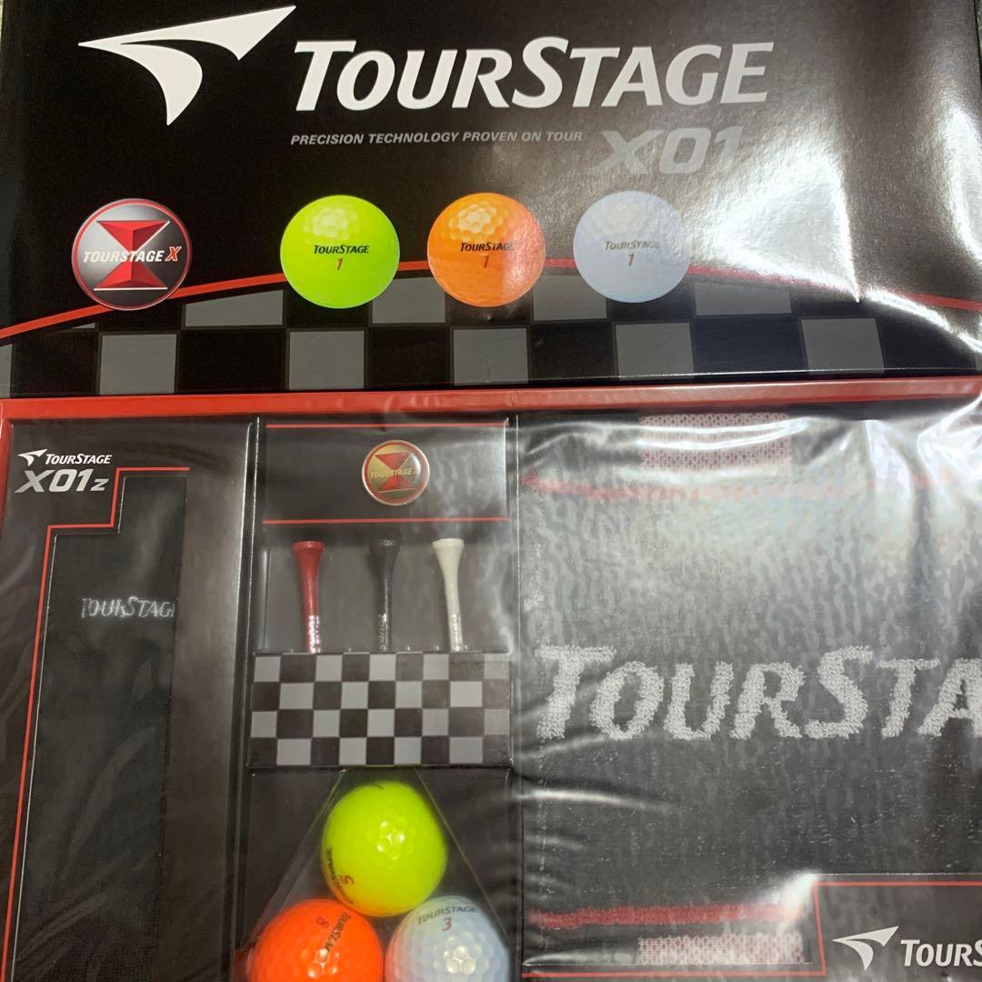 ゼクシオ、スリクソン、ツアーステージギフトセット他ゴルフボール3箱おまけボール